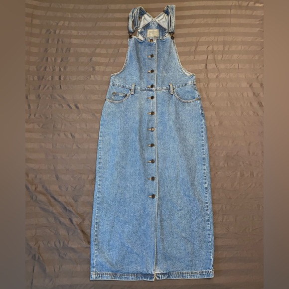 Denim Supply Company Jean Overall Dress Size 10 - Picture 2 of 6